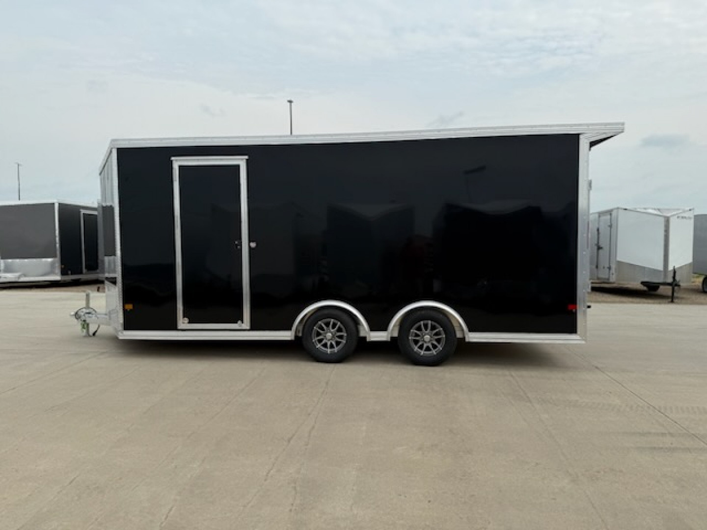 New 2026 E-Z Hauler EZEC8.5X18-UTV Cargo / Enclosed Trailer CAR HAULER