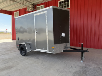 New 2025 Wells Cargo 6X10 FAST TRAC DELUX SINGLE AXLE 3K Cargo / Enclosed Trailer