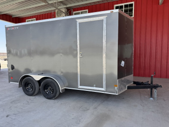 New 2025 Wells Cargo 7X14 FAST TRAC DELUX 7K CARGO Cargo / Enclosed Trailer