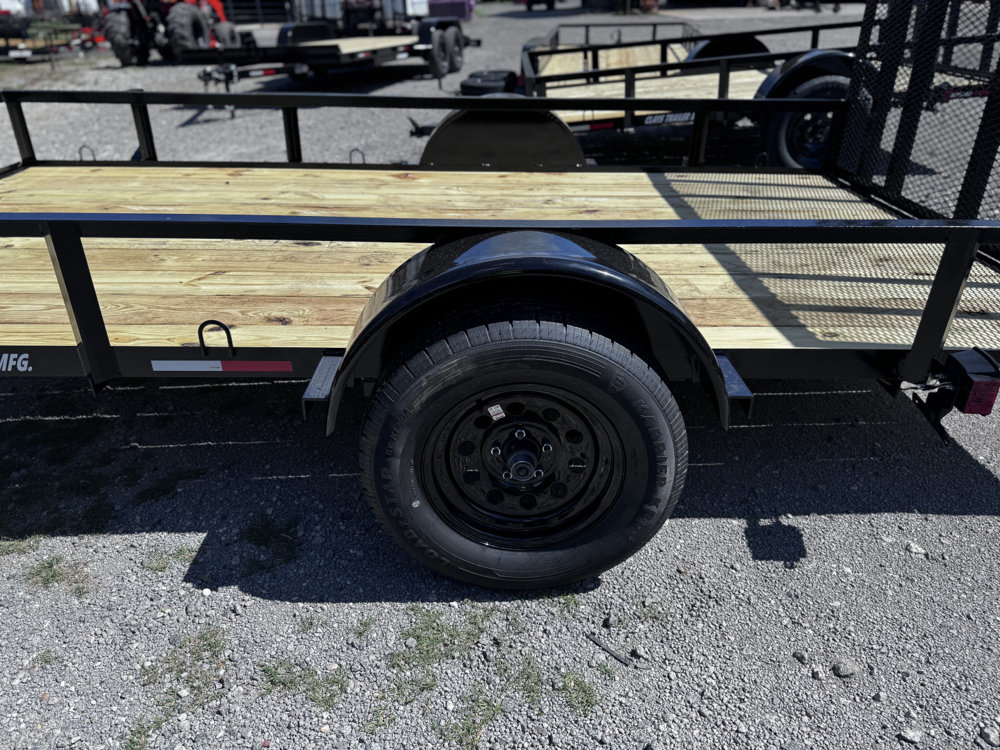 New 2025 Clay's Trailers 76X12G 3K Utility Trailer