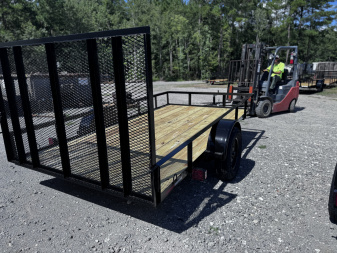 New 2025 Clay's Trailers 76X12G 3K Utility Trailer