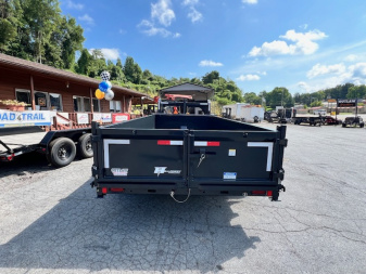 New 2026 Hillcrest Trailers 7' x16' GN Dump 17.6 GVWR W/ 2' Sides Dual Hydraulic Jacks & HD Tube Ramps