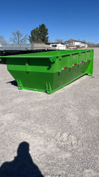 New 2025 RawMaxx RDX 14' ROLL OFF BIN Dump Bin