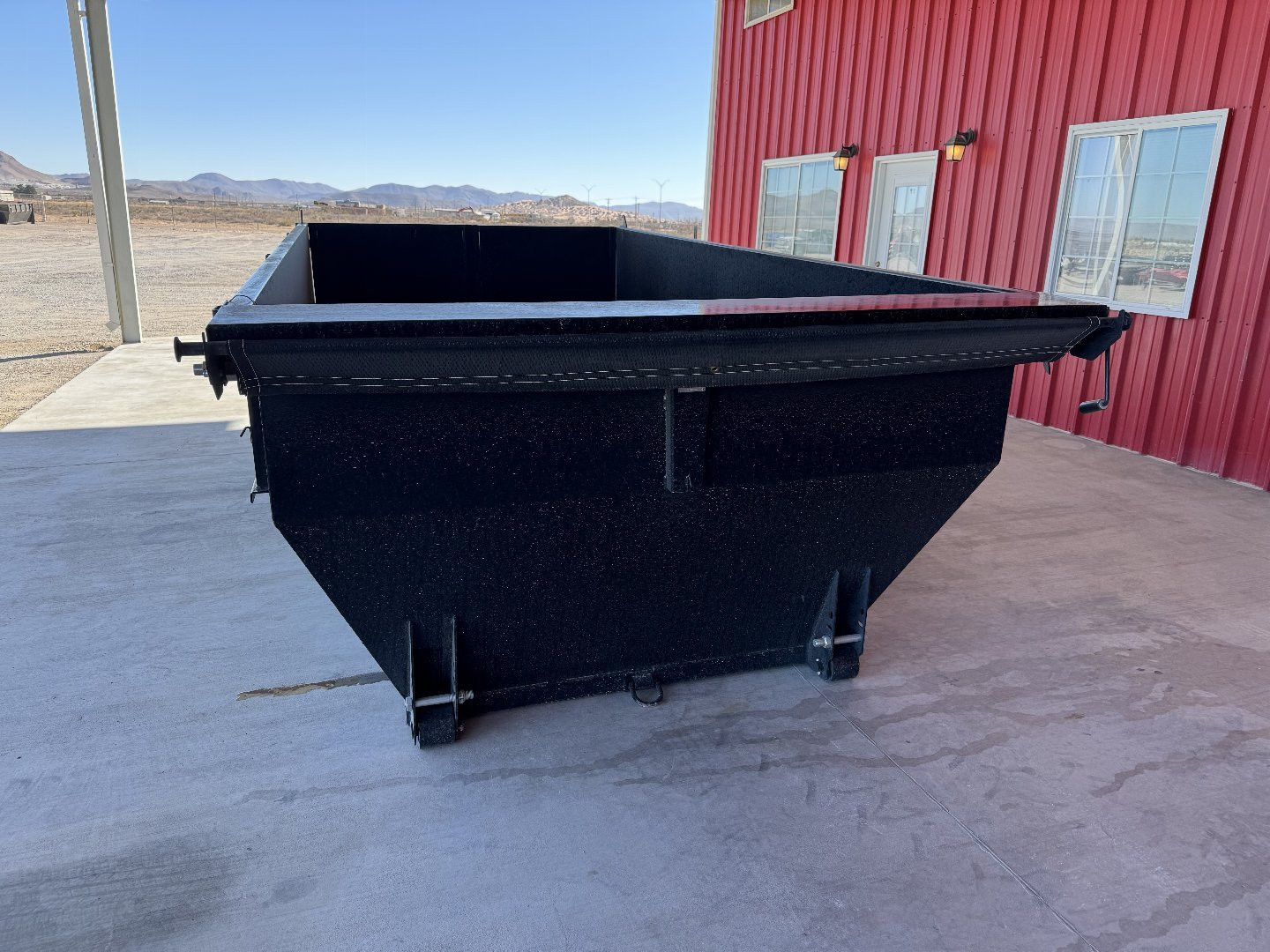 New 2024 RawMaxx 14' BIN 52" SIDES TARP Dump Bin