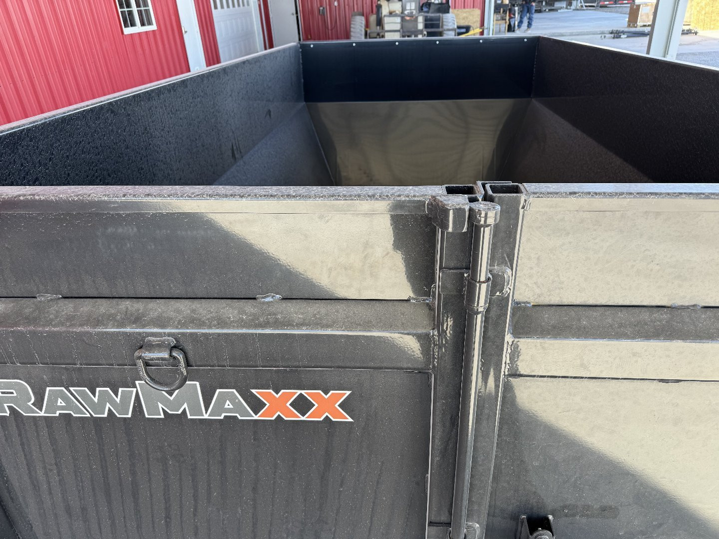 New 2024 RawMaxx 14' BIN 52" SIDES TARP Dump Bin