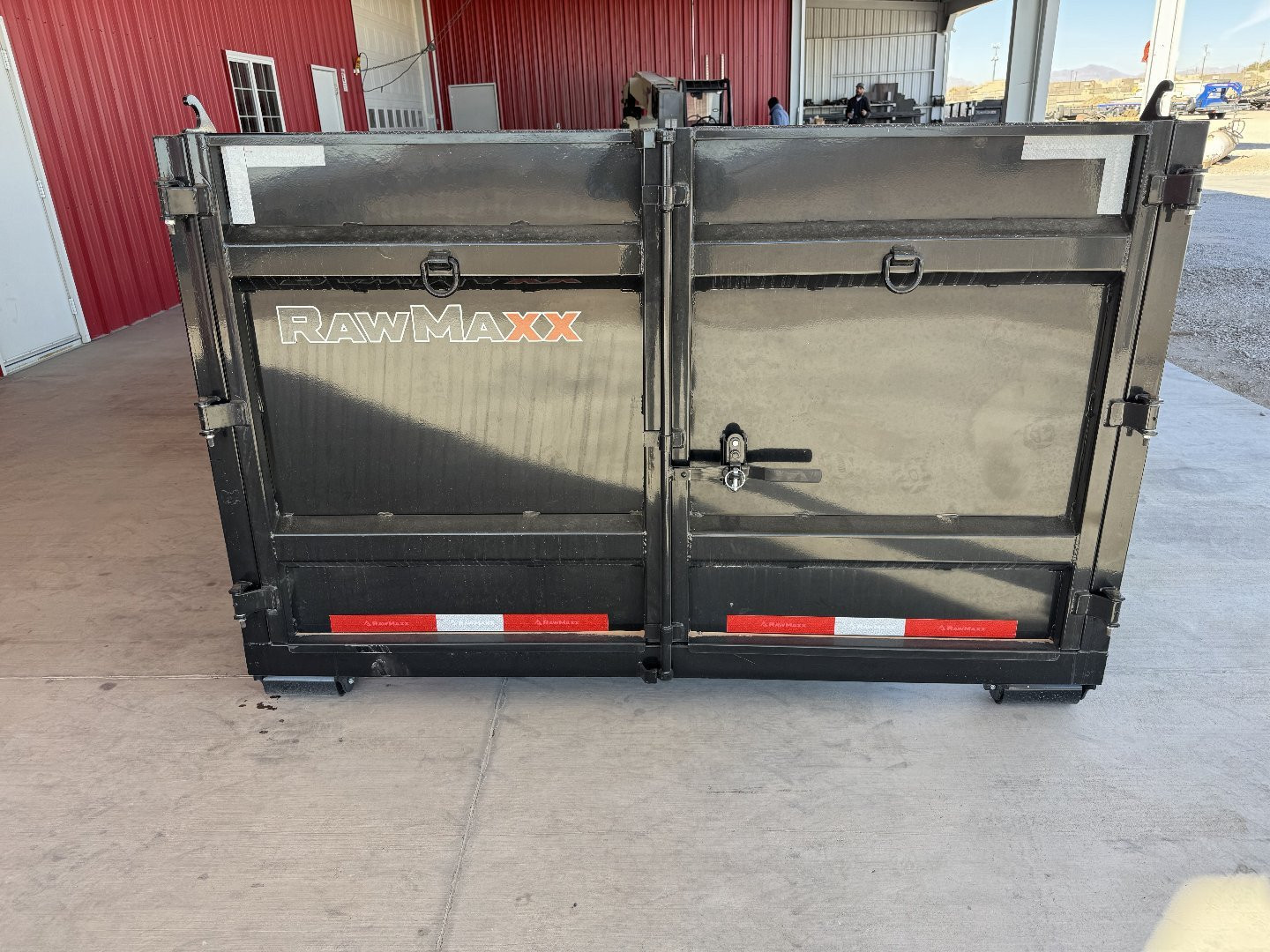 New 2024 RawMaxx 14' BIN 52" SIDES TARP Dump Bin