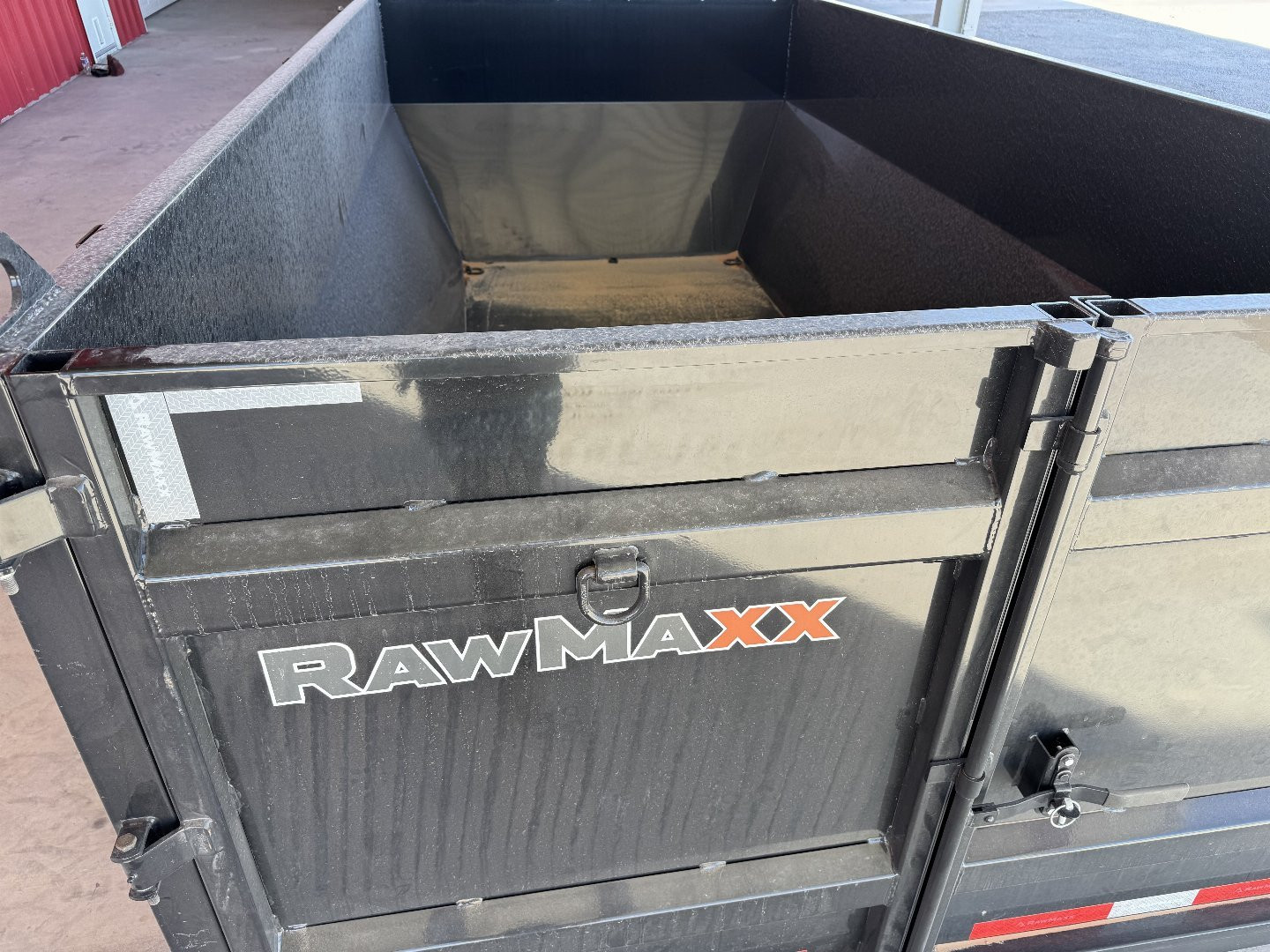 New 2024 RawMaxx 14' BIN 52" SIDES TARP Dump Bin