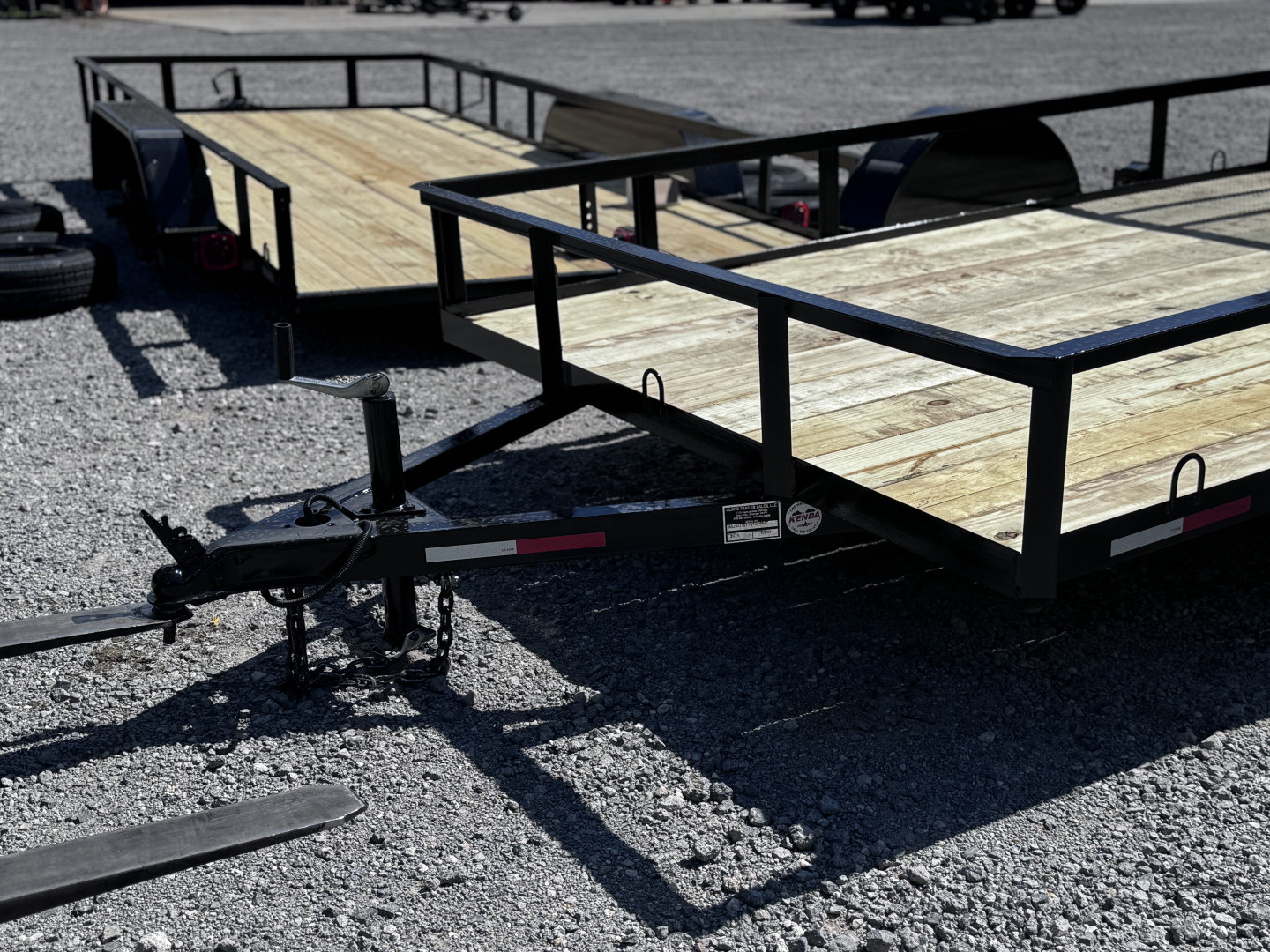 New 2025 Clay's Trailers 76x10G 3k Utility Trailer