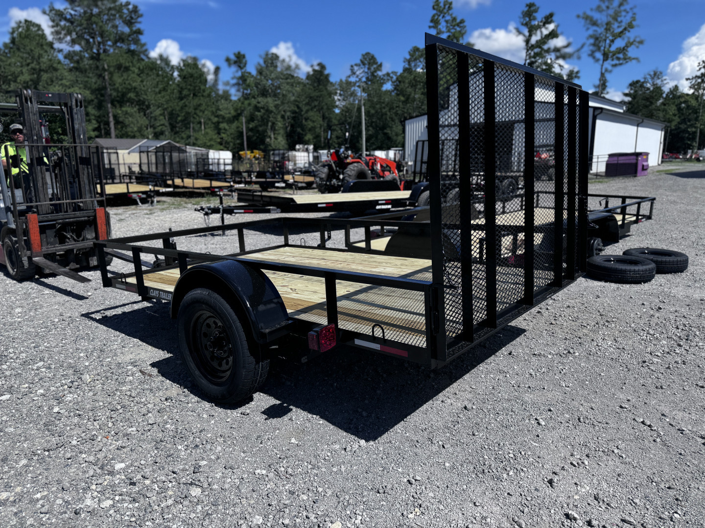 New 2025 Clay's Trailers 76x10G 3k Utility Trailer