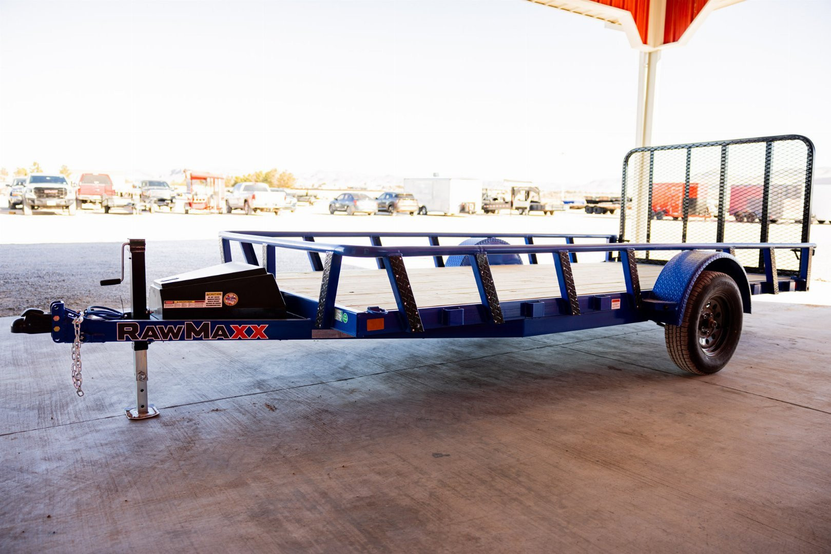 New 2025 RawMaxx UTX 14'X77' UTILITY TRAILER Utility Trailer