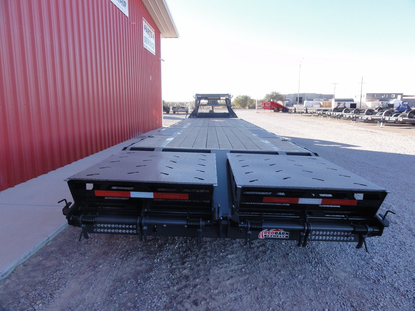 New 2025 RawMaxx FDX - 40' X 102" 16K GOOSENECK Flatbed Trailer