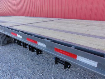 New 2025 RawMaxx FDX - 40' X 102" 16K GOOSENECK Flatbed Trailer