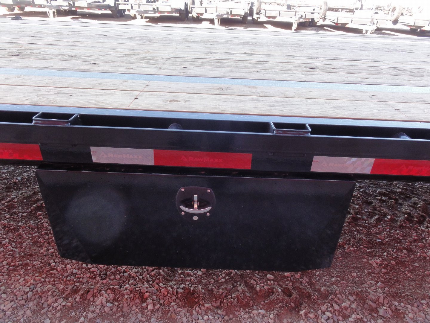 New 2025 RawMaxx FDX - 40' X 102" 16K GOOSENECK Flatbed Trailer