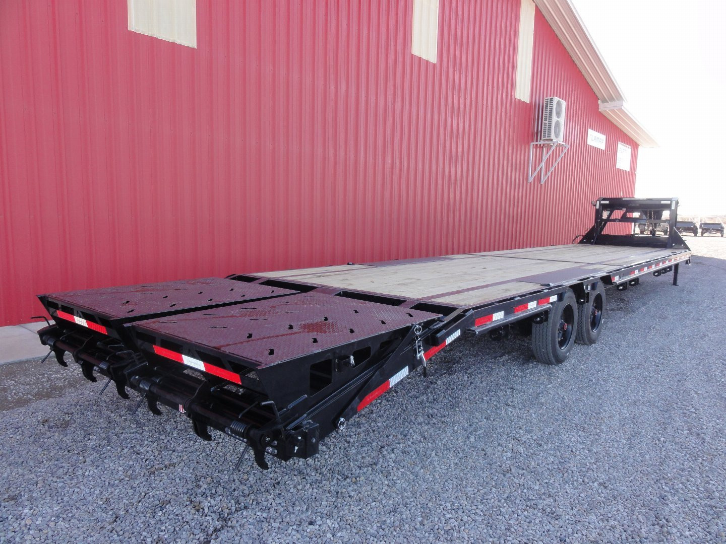 New 2025 RawMaxx FDX - 40' X 102" 16K GOOSENECK Flatbed Trailer