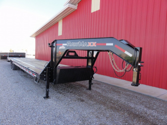 New 2025 RawMaxx FDX - 40' X 102" 16K GOOSENECK Flatbed Trailer