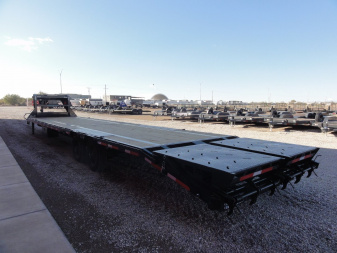 New 2025 RawMaxx FDX - 40' X 102" 16K GOOSENECK Flatbed Trailer