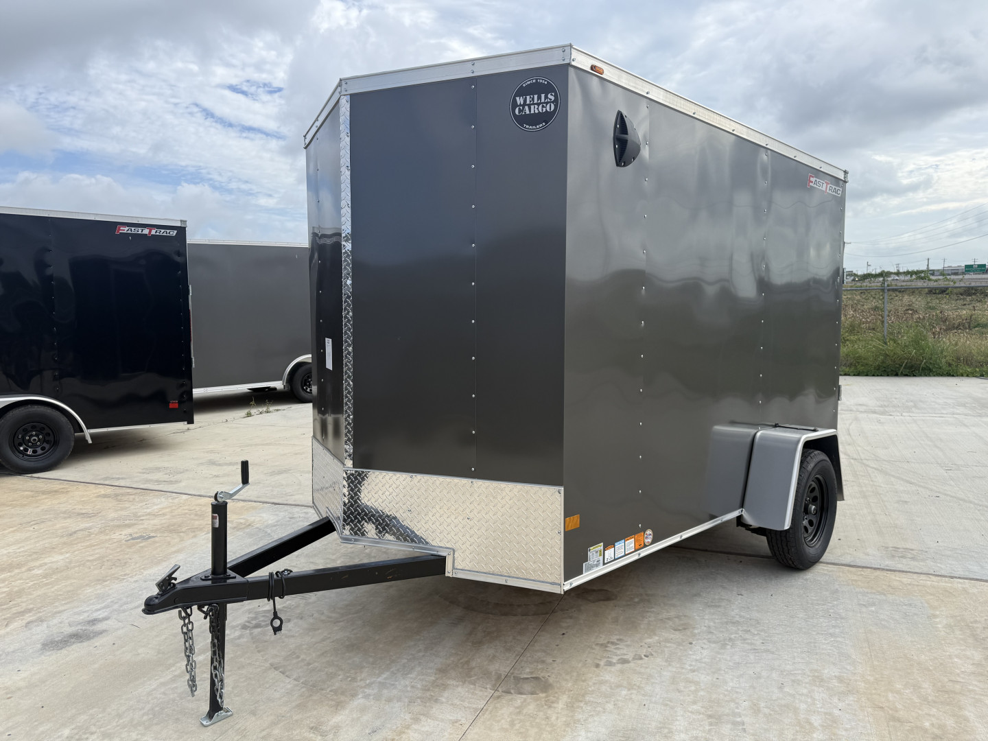 New 2025 Wells Cargo 6X10 RAMP DOOR SINGLE AXLE Cargo / Enclosed Trailer