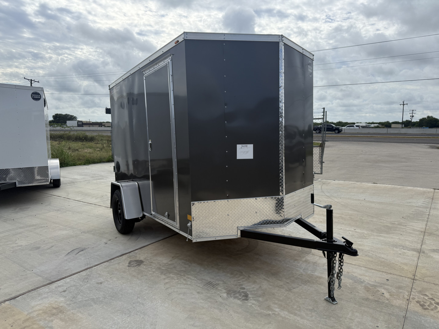 New 2025 Wells Cargo 6X10 RAMP DOOR SINGLE AXLE Cargo / Enclosed Trailer