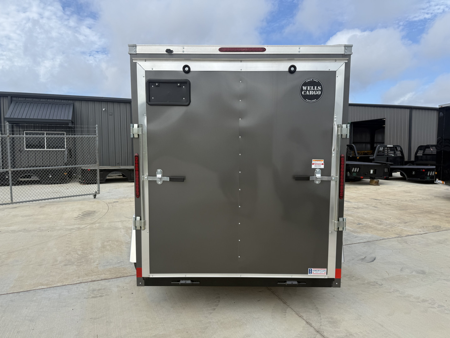 New 2025 Wells Cargo 6X10 RAMP DOOR SINGLE AXLE Cargo / Enclosed Trailer
