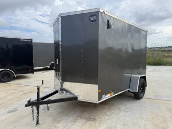 New 2025 Wells Cargo 6X10 RAMP DOOR SINGLE AXLE Cargo / Enclosed Trailer