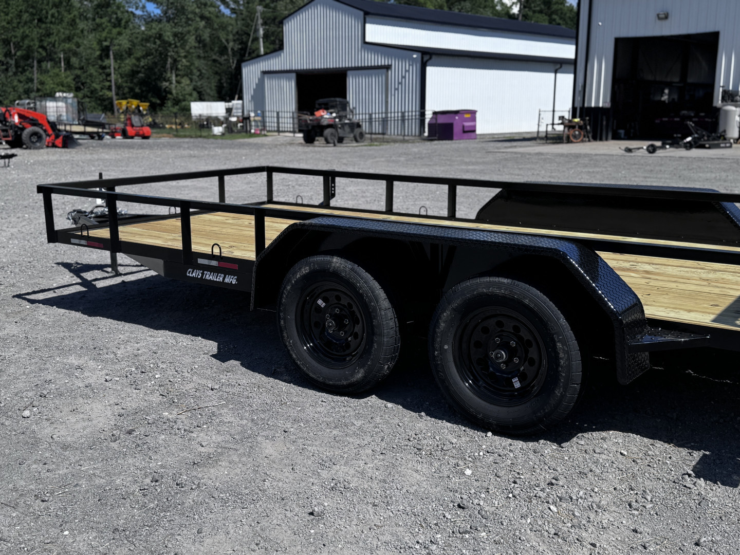 New 2025 Clay's Trailers 7x16 7K Utility Trailer