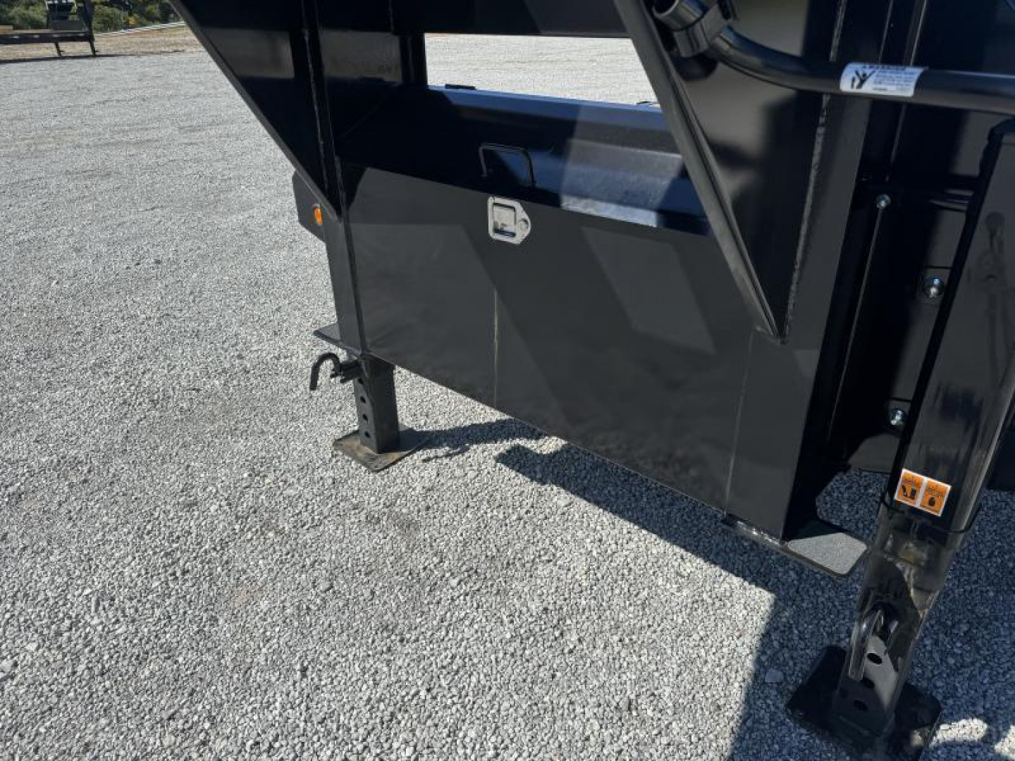New 2026 Big Tex Trailers 22GN-25STA Flatbed Trailer, MEGA RAMPS, 2SPD JACKS