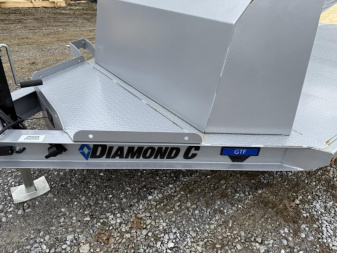 New 2025 Diamond C GTF 20' x 83" Car Hauler aluminum rims front rock shield 10k g.v.w.r.