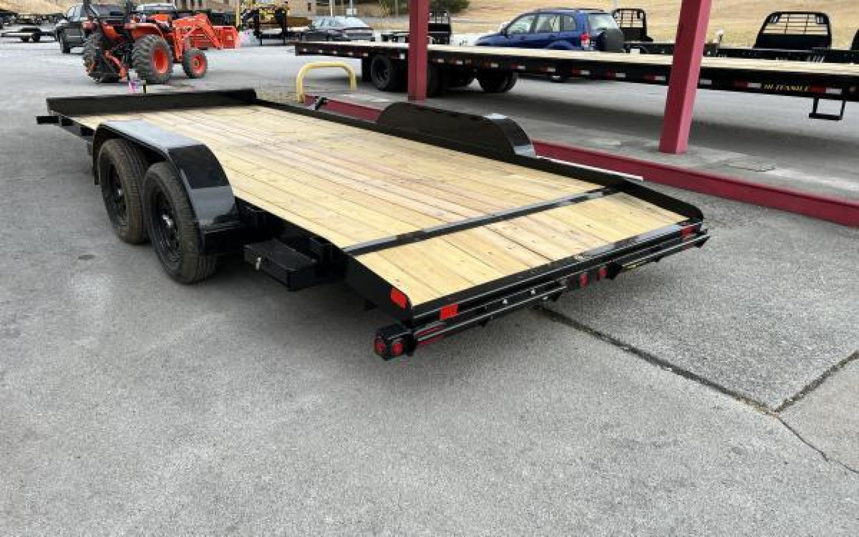 New 2025 Big Tex Trailers 70CH 83" x 18 Tandem Axle Car Hauler