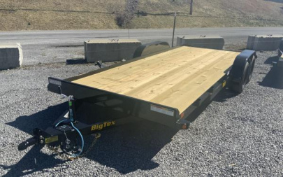 New 2025 Big Tex Trailers 70CH 83  x 18 Tandem Axle Car Hauler