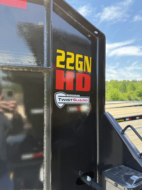 New 2026 Big Tex Trailers 22GN-35D5A Flatbed Trailer, MEGA RAMPS, 2SPD JACKS
