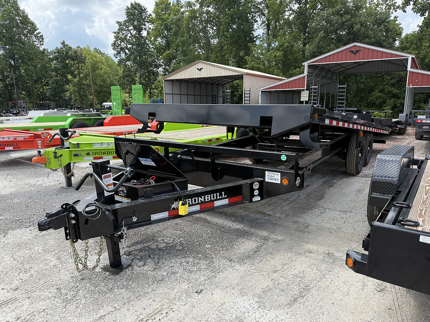 New 2026 Iron Bull TDP 102X24 DECK OVER TILT Equipment Trailer