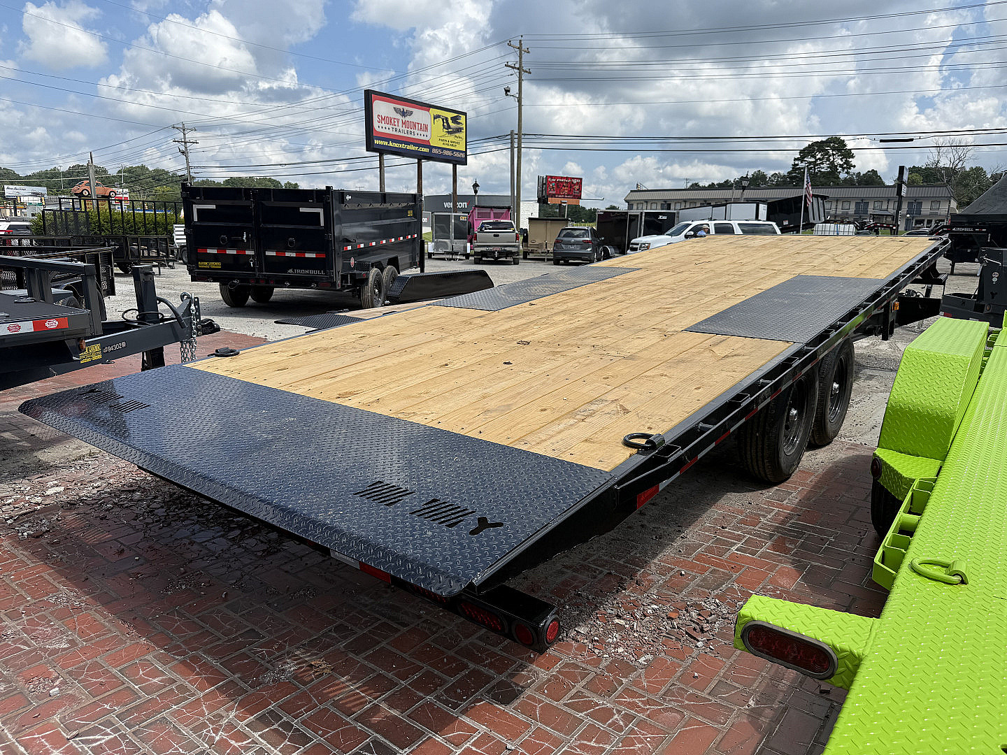 New 2026 Iron Bull TDP 102X24 DECK OVER TILT Equipment Trailer