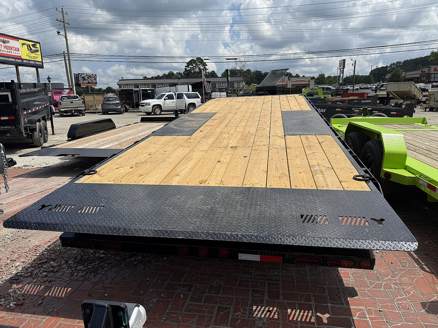 New 2026 Iron Bull TDP 102X24 DECK OVER TILT Equipment Trailer