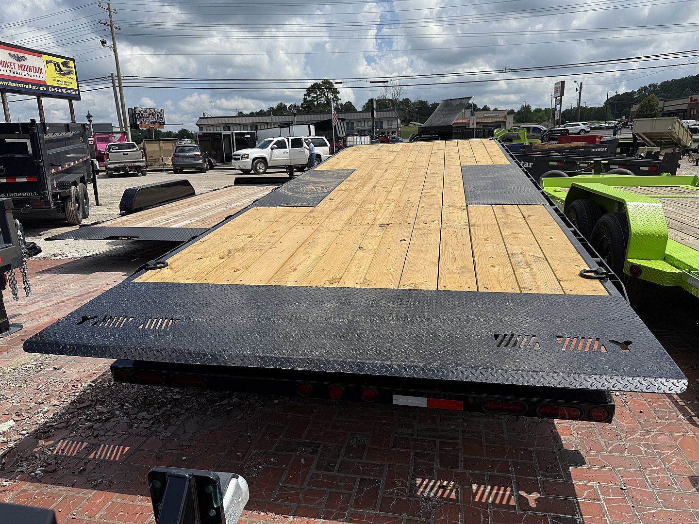 New 2026 Iron Bull TDP 102X24 DECK OVER TILT Equipment Trailer