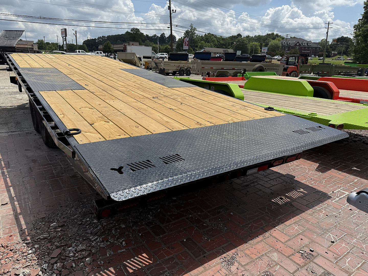 New 2026 Iron Bull TDP 102X24 DECK OVER TILT Equipment Trailer