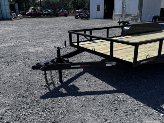 New 2025 Clay's Trailers 76X16 LANDSCAPE W/ SLIDE-IN RAMPS Utility Trailer