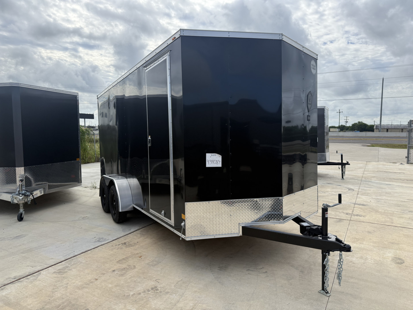New 2025 Wells Cargo 7X16 Ramp Door 7K Cargo / Enclosed Trailer