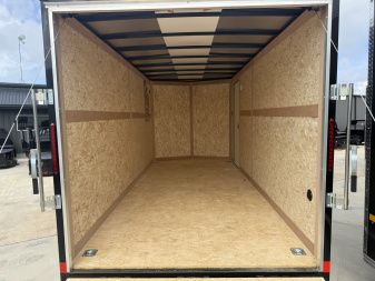 New 2025 Wells Cargo 7X16 Ramp Door 7K Cargo / Enclosed Trailer