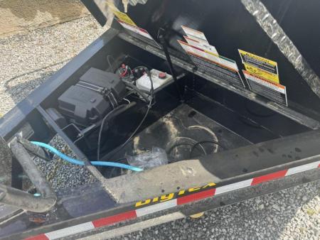 New 2025 Big Tex 14Xd Dump Trailer 7 gaUGE floor long arm tarp 14 PLY ...