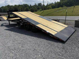 New 2025 Diamond C DET-GN 26' x 102" GOOSENECK Tilt Trailer 23K G.V.W.R. HYDRO JACKS
