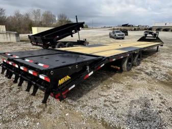 New 2025 Big Tex 22GN 35+5 GOOSENECK TRAILER MEGA RAMPS