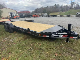 New 2025 Liberty LE 83x20  Equipment Trailer 20’ ULTRA RAMPS 15.4 K G.V.W.R.