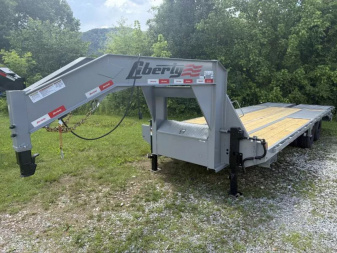 New 2025 Liberty LF GOOSENECK TRAILER 20+5 MAMMOTH RAMPS 23.9K. G.V.W.R.