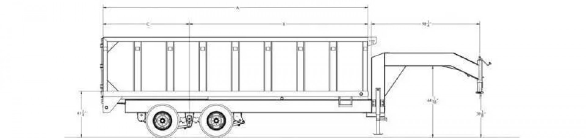 New 2026 Big Tex 25DU (8X20) DUMP TRAILER 4SIDES Black 8 Slide in Ramps