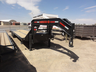 New 2024 MAXXD LDX10230 12K AXLES Flatbed Trailer