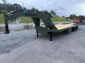 New 2025 Diamond C Trailers FMAX212 32' x 102  Flatbed Trailer