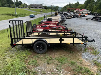 New Big Tex Trailers 35SA 77x12 Single Axle Utility Trailer