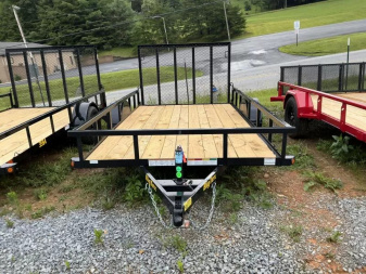 New Big Tex Trailers 35SA 77x12 Single Axle Utility Trailer