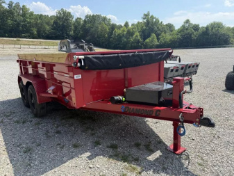New 2025 Diamond C  MDT 12' x 77   Dump Trailer PACESETTER EDITION LOADED