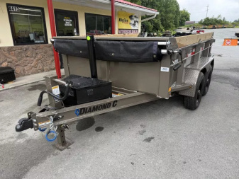 New 2025 Diamond C Trailers MDT Dump Trailer 77”X 12’ PACESETTER EDITION